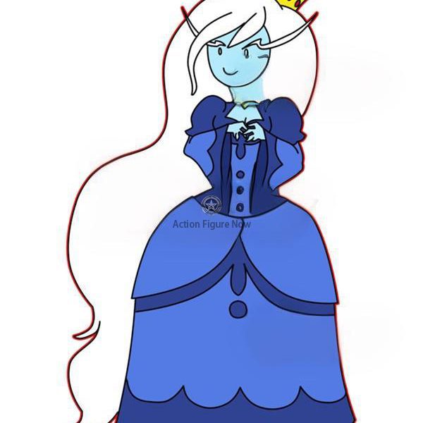 Adventure Time: Fiona and Cake Ice Queen Cosplay Costume