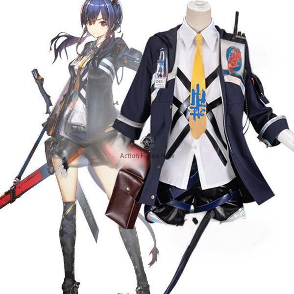 Arknights Ch'en Cosplay Costume Outfit