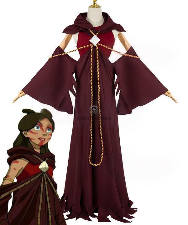 Katara: As The Painted Lady Cosplay Costume from Avatar: The Last Airbender