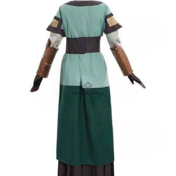Avatar: The Last Airbender Kyoshi Female Cosplay Costume (Avatar: 降世神通 奇葩服装)