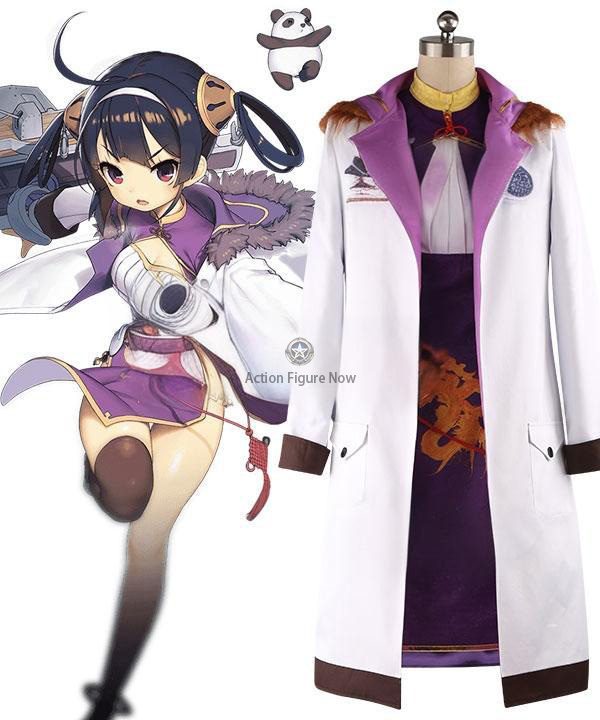 Azur Lane Ninghai Cosplay Costume