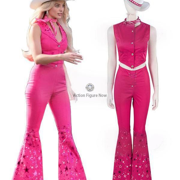 2023 Barbie Movie Cowgirl Cosplay Costume Outfit