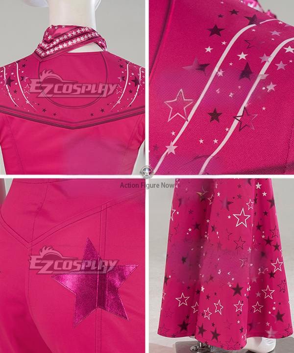 2023 Barbie Movie Cowgirl Cosplay Costume Outfit
