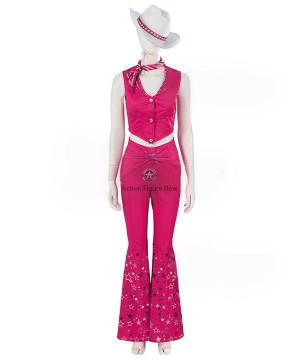 2023 Barbie Movie Cowgirl Cosplay Costume Outfit 2023 Barbie Movie Cowgirl Cosplay Costume Outfit