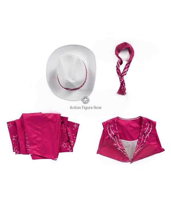2023 Barbie Movie Cowgirl Cosplay Costume Outfit 2023 Barbie Movie Cowgirl Cosplay Costume Outfit