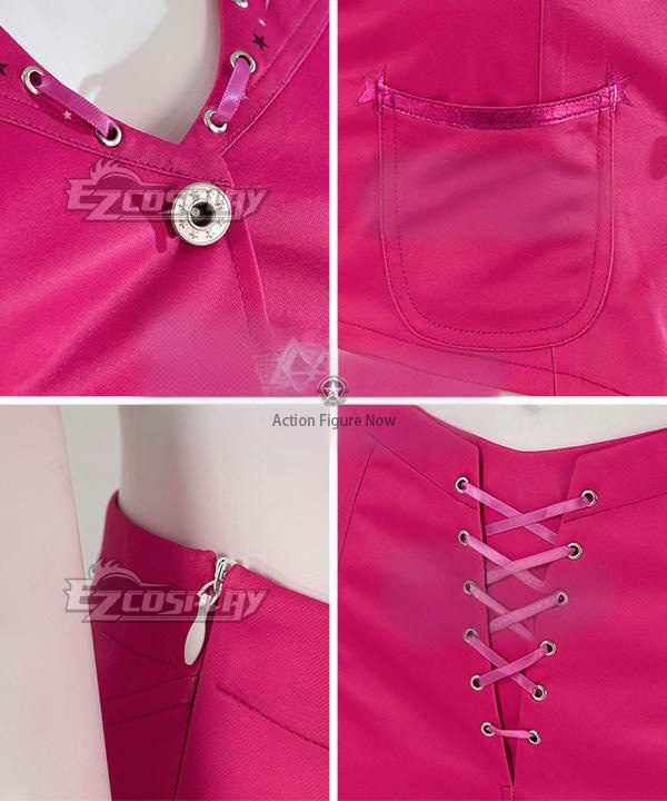 2023 Barbie Movie Cowgirl Cosplay Costume Outfit 2023 Barbie Movie Cowgirl Cosplay Costume Outfit