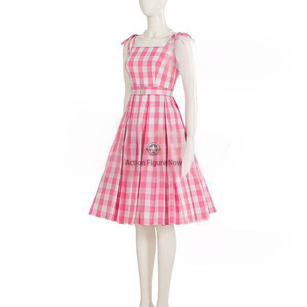 2023 Barbie Movie - Deluxe Pink Dress Cosplay Outfit