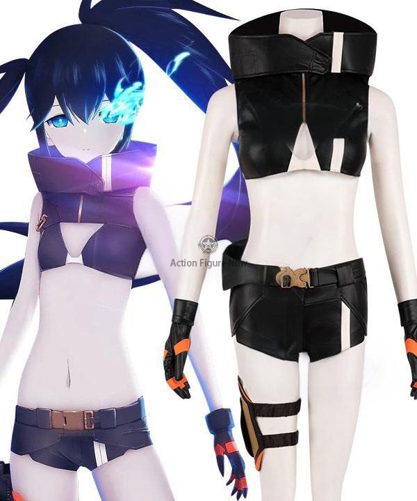 Black Rock Shooter: Dawn Fall - Black Rock Shooter Cosplay Costume Black Rock Shooter: Dawn Fall - Black Rock Shooter Cosplay Costume
