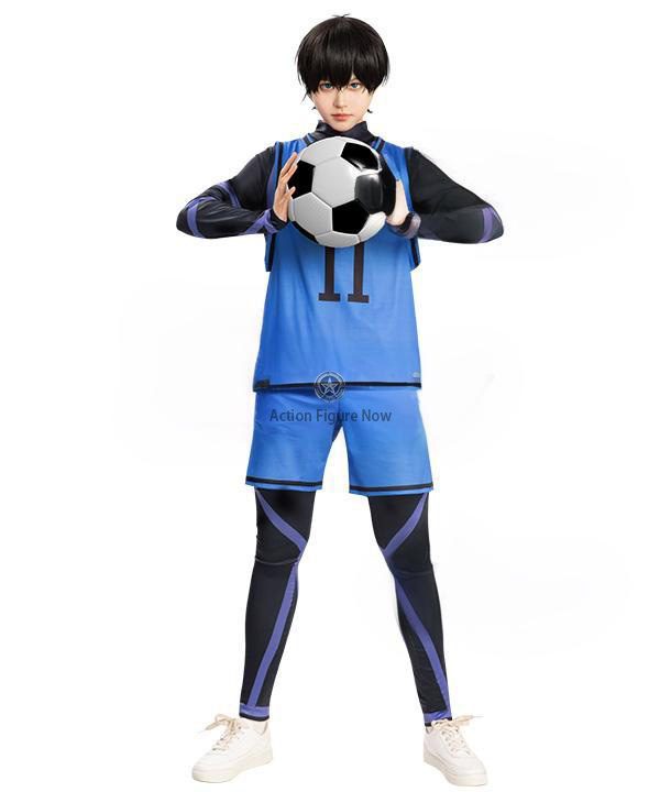 Blue Lock Yoichi Isagi #11 Ranked 299 Cosplay Costume Blue Lock Yoichi Isagi #11 Ranked 299 Cosplay Costume