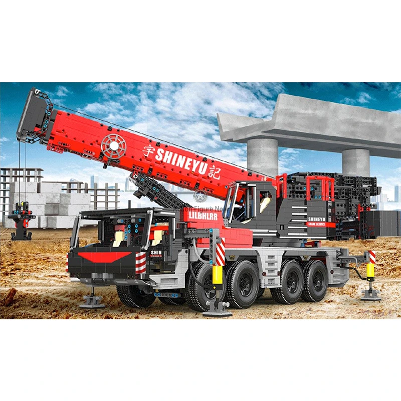 1:32 Scale Remote Control Double Girder Bridge Crane Building Block Set 1:32 Scale Remote Control Double Girder Bridge Crane Building Block Set