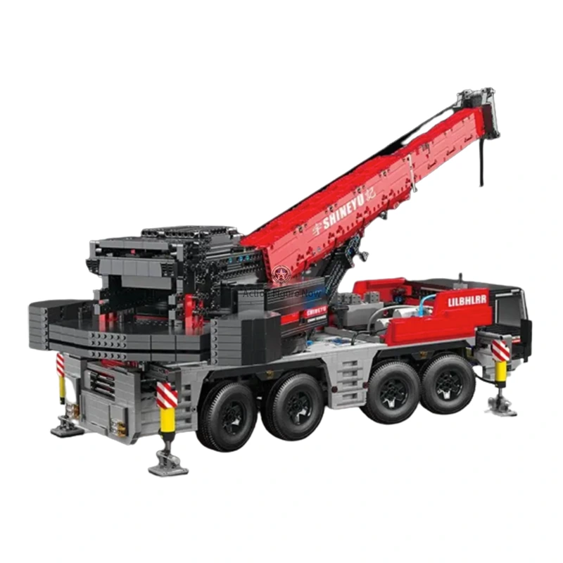 1:32 Scale Remote Control Double Girder Bridge Crane Building Block Set 1:32 Scale Remote Control Double Girder Bridge Crane Building Block Set