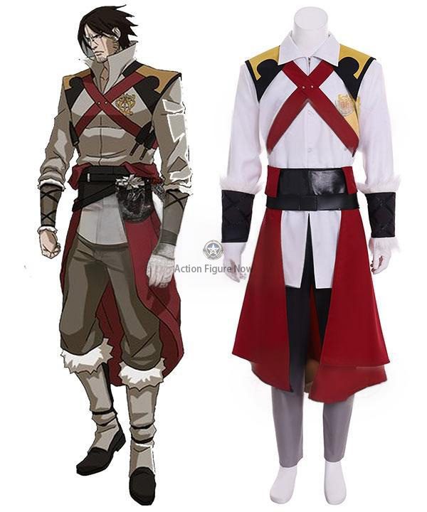 Anime Castlevania Season 2 Trevor Belmont Cosplay Costume Anime Castlevania Season 2 Trevor Belmont Cosplay Costume