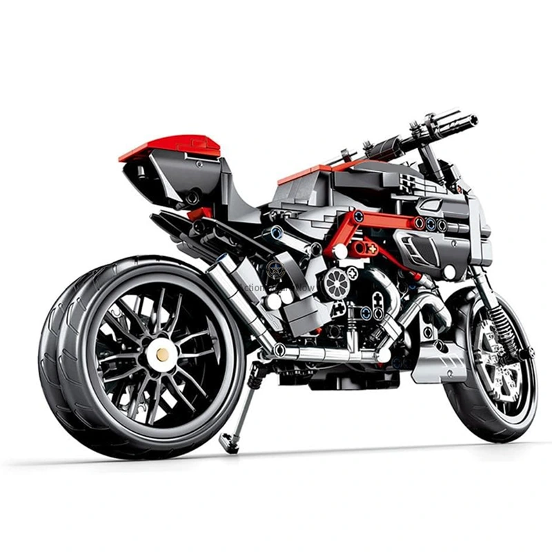 702Pcs Motorbike Building Blocks Set 702Pcs Motorbike Building Blocks Set