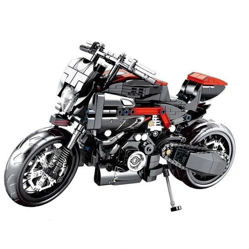 702Pcs Motorbike Building Blocks Set 702Pcs Motorbike Building Blocks Set
