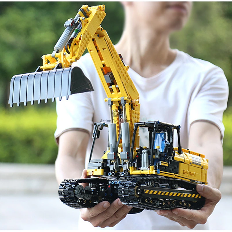 1829Pcs RC Excavator 1829Pcs RC Excavator