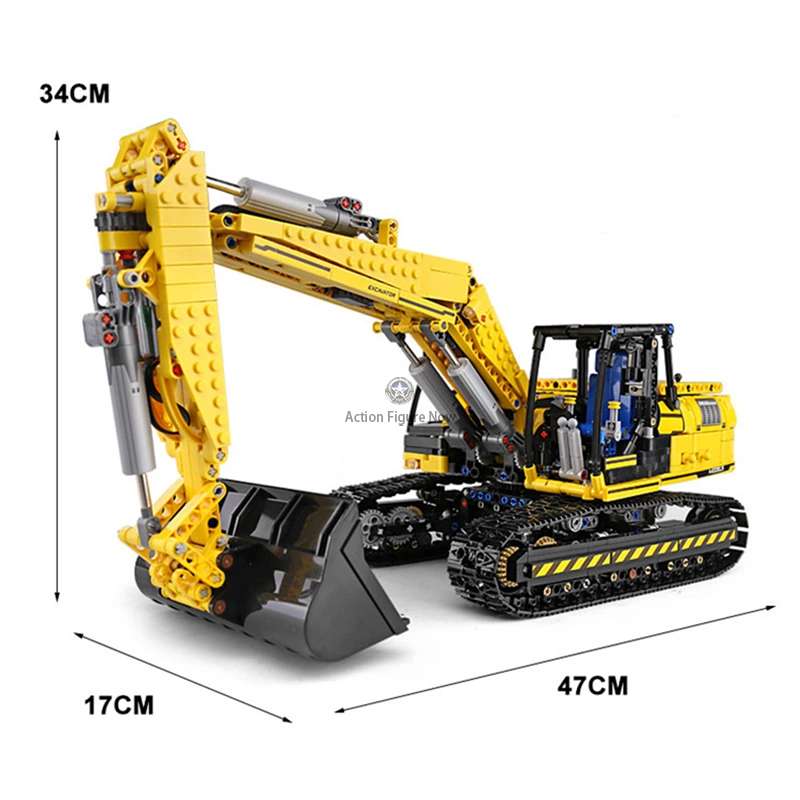 1829Pcs RC Excavator 1829Pcs RC Excavator