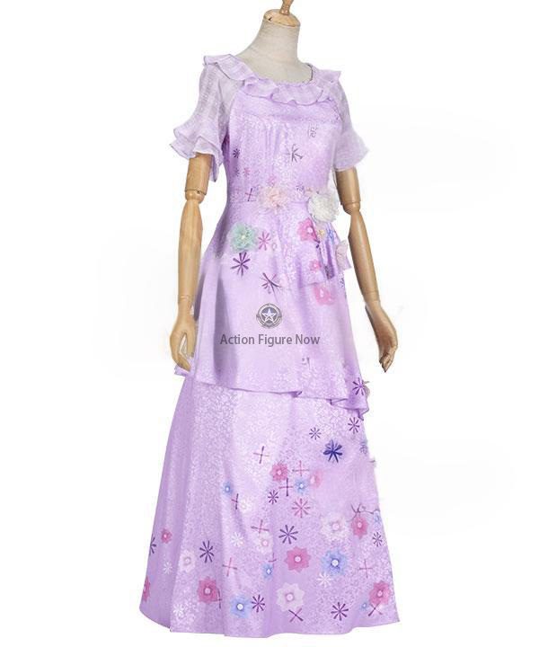 Isabela Madrigal Purple Cosplay Dress from Disney's Encanto Isabela Madrigal Purple Cosplay Dress from Disney's Encanto