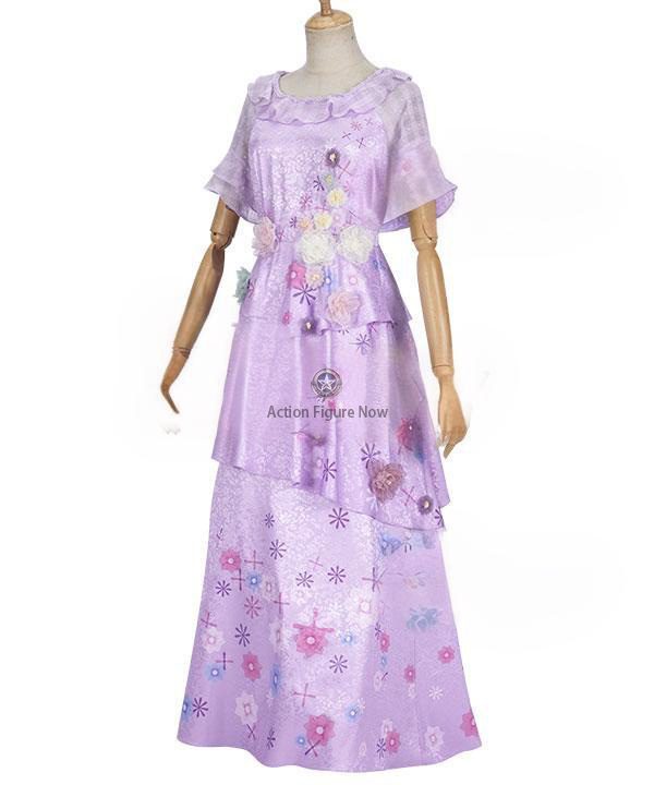Isabela Madrigal Purple Cosplay Dress from Disney's Encanto Isabela Madrigal Purple Cosplay Dress from Disney's Encanto