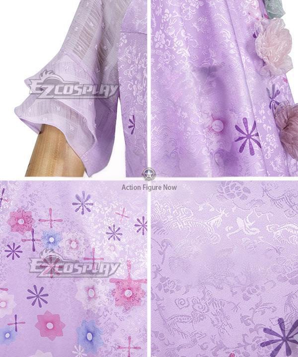 Isabela Madrigal Purple Cosplay Dress from Disney's Encanto Isabela Madrigal Purple Cosplay Dress from Disney's Encanto