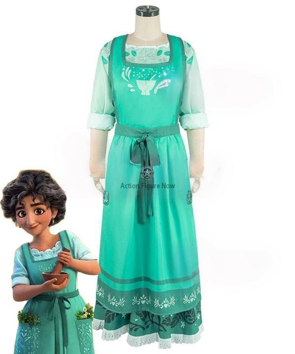 Disney's Encanto Julieta Madrigal Themed Cosplay Costume Disney's Encanto Julieta Madrigal Themed Cosplay Costume