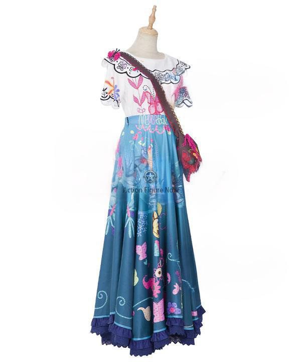 Disney's Encanto Mirabel Madrigal Cosplay Dress - Halloween Costume Disney's Encanto Mirabel Madrigal Cosplay Dress - Halloween Costume