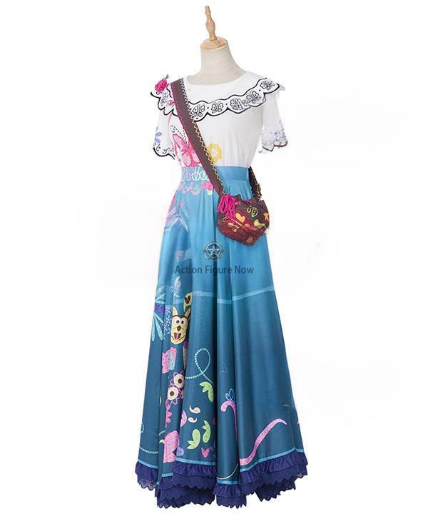 Disney's Encanto Mirabel Madrigal Cosplay Dress - Halloween Costume Disney's Encanto Mirabel Madrigal Cosplay Dress - Halloween Costume