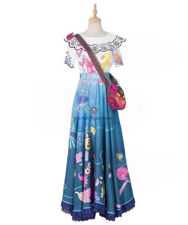 Disney's Encanto Mirabel Madrigal Cosplay Dress - Halloween Costume Disney's Encanto Mirabel Madrigal Cosplay Dress - Halloween Costume