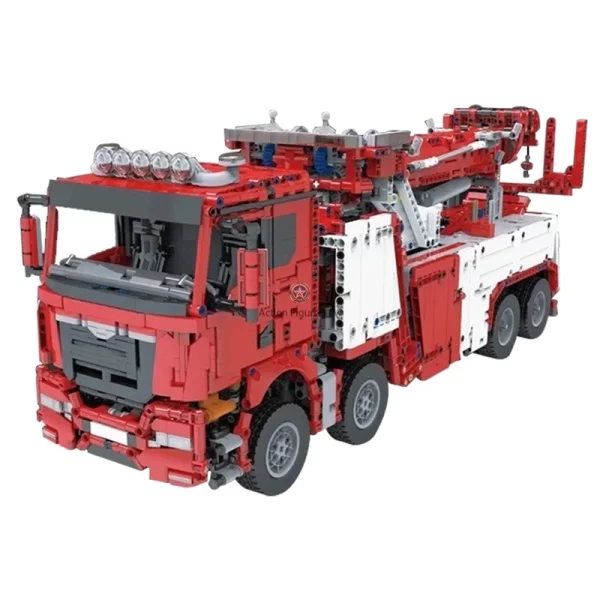 4419pcs Remote Controlled Fire Truck Rescue Vehicle