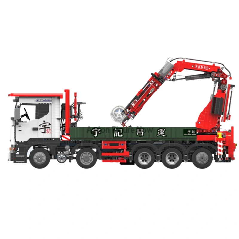 1/32 3925pcs Remote Control Crane Truck Building Blocks 1/32 3925pcs Remote Control Crane Truck Building Blocks