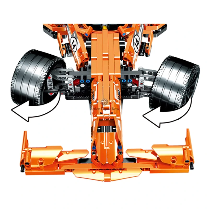 Green Technic Single Seater Racing Car 1396PCS Green Technic Single Seater Racing Car 1396PCS