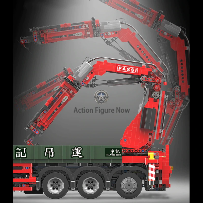 1/32 3925pcs Remote Control Crane Truck Building Blocks 1/32 3925pcs Remote Control Crane Truck Building Blocks