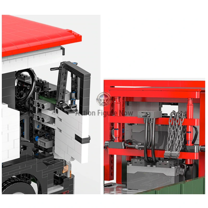 1/32 3925pcs Remote Control Crane Truck Building Blocks 1/32 3925pcs Remote Control Crane Truck Building Blocks