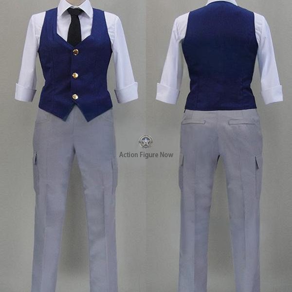 Kaede Kayano Blue Uniform Cosplay Costume from Assassination Classroom