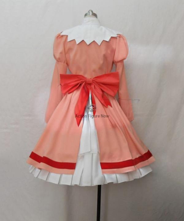 Elizabeth Midford (Liz) Orange Lolita Long Dress Cosplay Costume from Black Butler II Kuroshitsuji Elizabeth Midford (Liz) Orange Lolita Long Dress Cosplay Costume from Black Butler II Kuroshitsuji