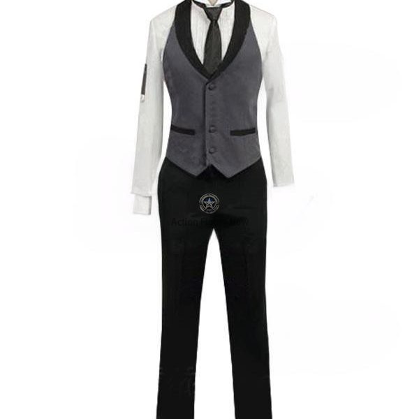 Sebastian Michaelis Cosplay Costume from Black Butler