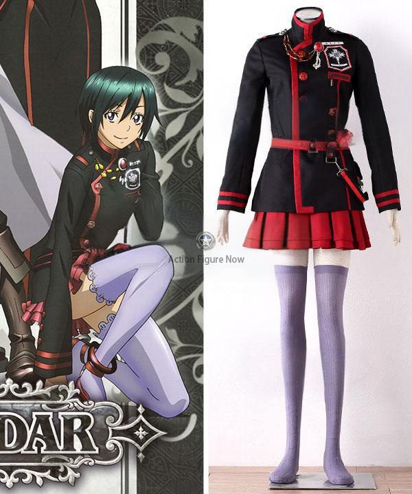 D.Gray-man Hallow: Lenalee Lee 3rd Uniform Cosplay Costume D.Gray-man Hallow: Lenalee Lee 3rd Uniform Cosplay Costume