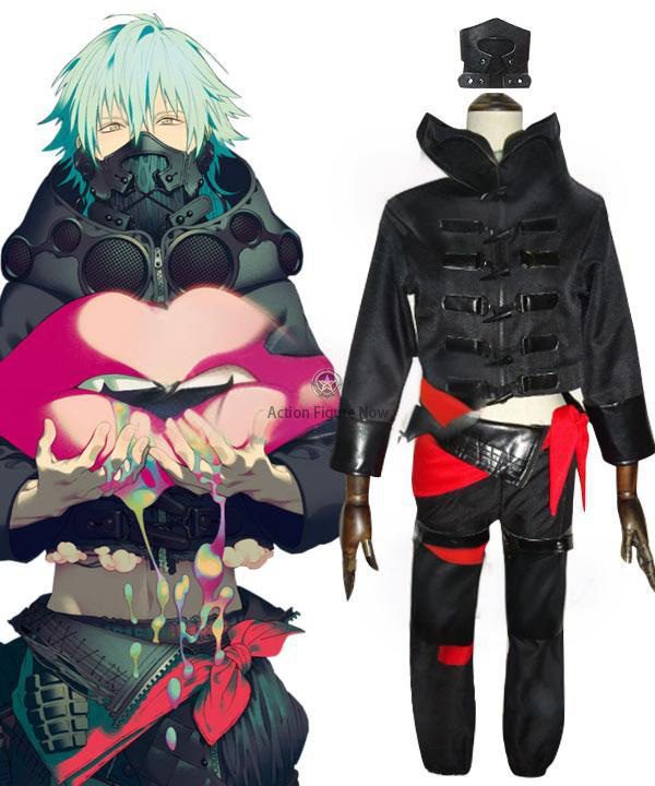 Dramatical Murder Aoba Seragaki Black Cosplay Costume