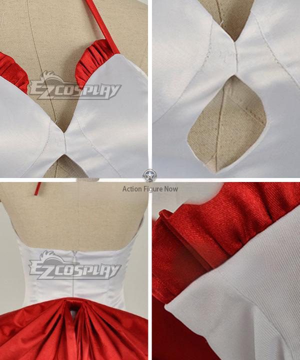 Fate/Extella - Nero Claudius Caesar Augustus Germanicus Red Evening Dress Cosplay Costume Fate/Extella - Nero Claudius Caesar Augustus Germanicus Red Evening Dress Cosplay Costume