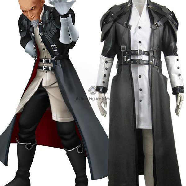 Kingdom Hearts Master Xehanort Cosplay Costume Includes Cloak and Hat