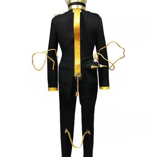 Kill la Kill Houka Inumuta Black and Gold Cosplay Costume