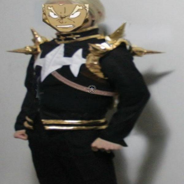 Kill la Kill Ira Gamagori Cosplay Costume: Black and Gold