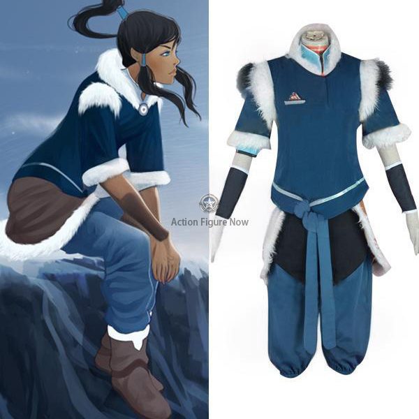 Avatar: The Legend of Korra Season 2 Korra Cosplay Costume