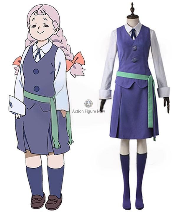 Little Witch Academia Amanda O'Neill, Jasminka Antonenko & Constanze Amalie von Braunschbank Cosplay Costume Little Witch Academia Amanda O'Neill, Jasminka Antonenko & Constanze Amalie von Braunschbank Cosplay Costume