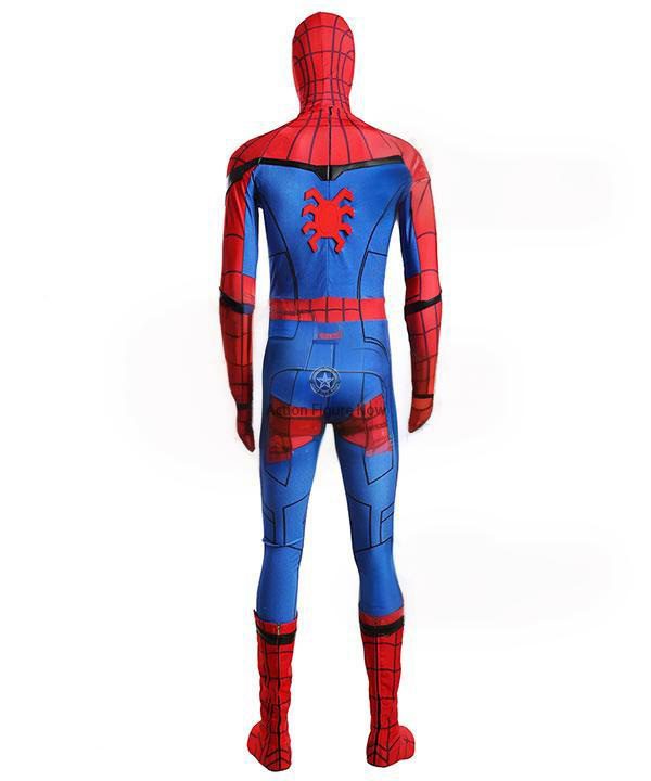 Spider-Man Homecoming Peter Parker Halloween Cosplay Costume without Boots - Marvel Superhero Spiderman Suit Spider-Man Homecoming Peter Parker Halloween Cosplay Costume without Boots - Marvel Superhero Spiderman Suit