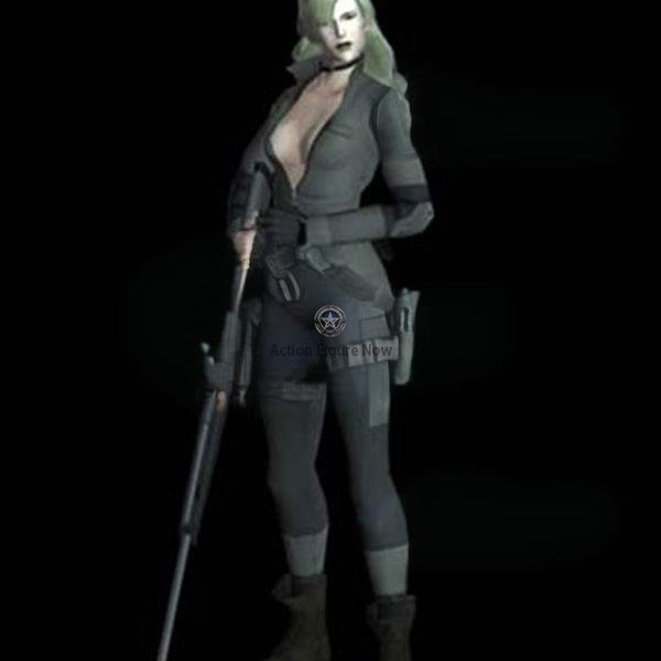 Metal Gear Sniper Wolf: Army Green Cosplay Costume