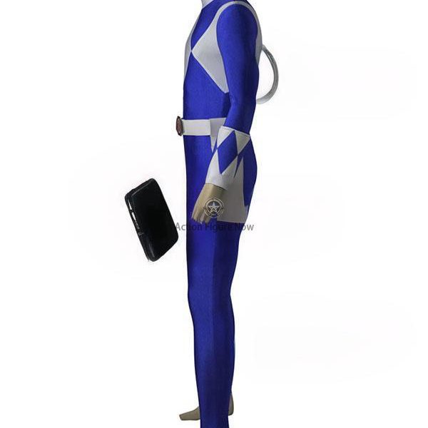 Blue Ranger Cosplay Outfit from Mighty Morphin Power Rangers - Costume without Boots