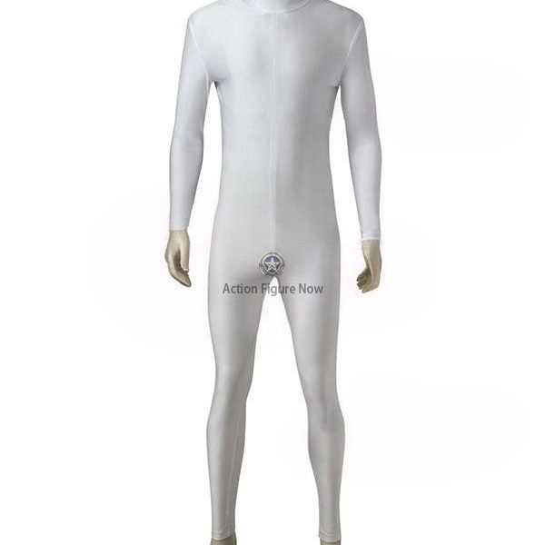 Power Rangers White Ranger Cosplay Costume - Tommy Oliver Edition (Excludes Boots)