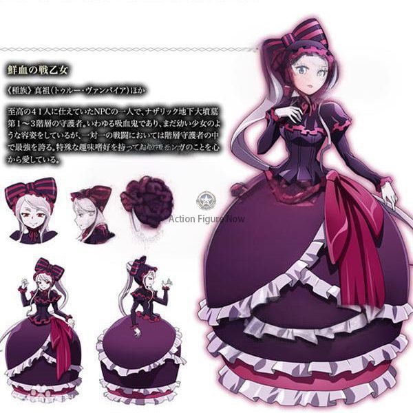 Shalltear Bloodfallen Cosplay Costume from Overlord