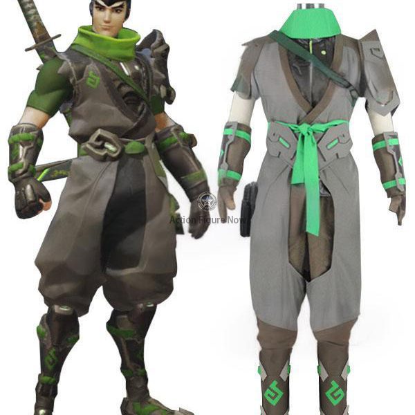 Genji Shimada Sparrow Premium Edition Cosplay Costume from Overwatch