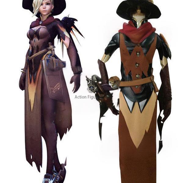 Mercy All Saints' Day Overwatch Cosplay Costume